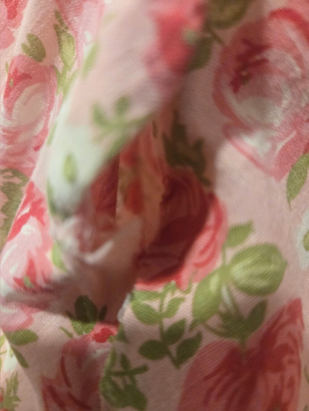 1950s Penneys Brentwood Floral Vintage  Pink Dress - Picture 11 of 13